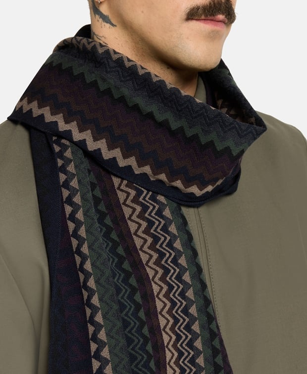 Missoni Wool scarf Black