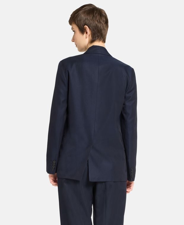 Joseph Silk-blend blazer Jaden
