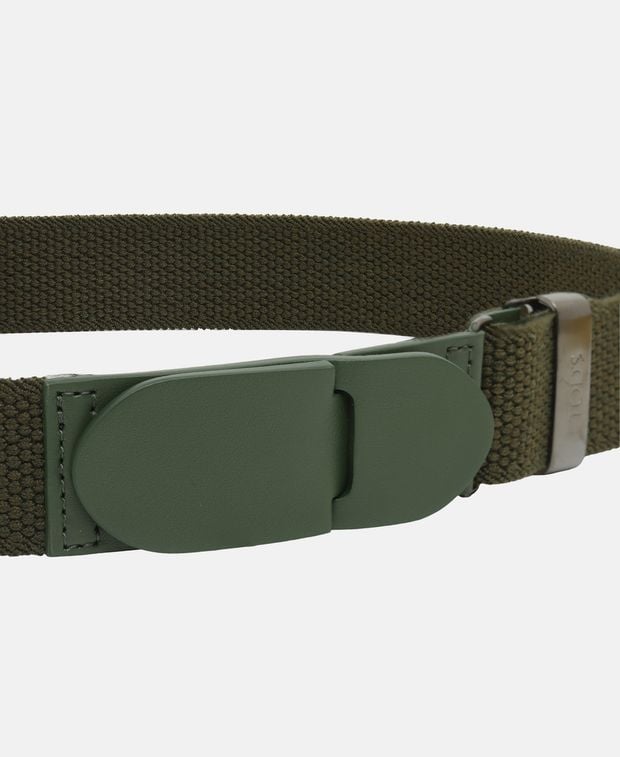 Tod's Leather belt Dark Green