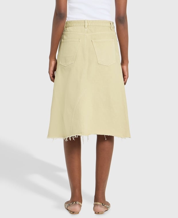 Tory Burch Denim skirt Sand