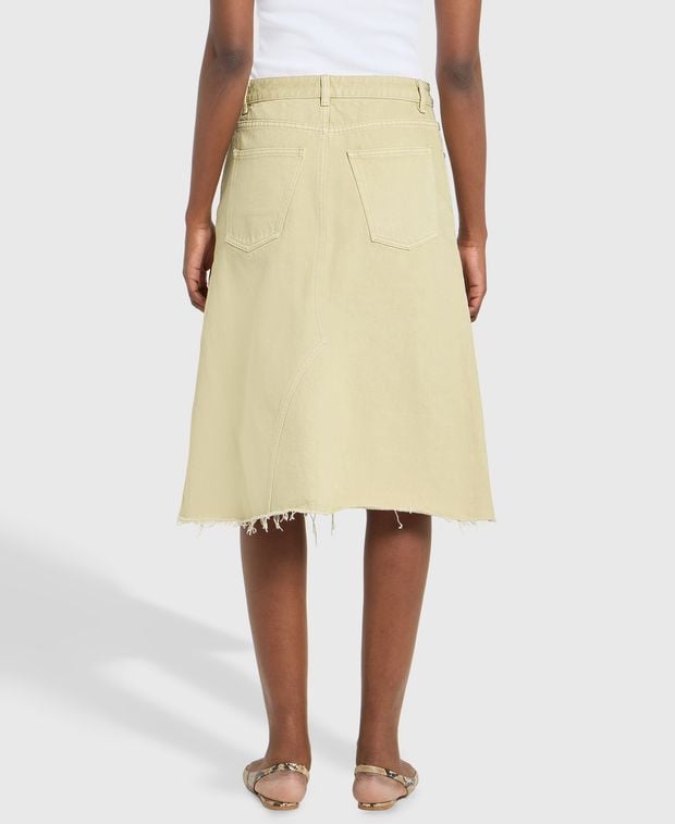 Tory Burch Denim skirt Deconstructed