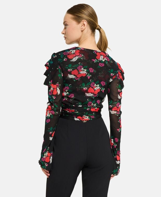 Diane von Furstenberg Wrap blouse