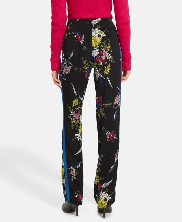 Diane von Furstenberg Silk-blend trousers