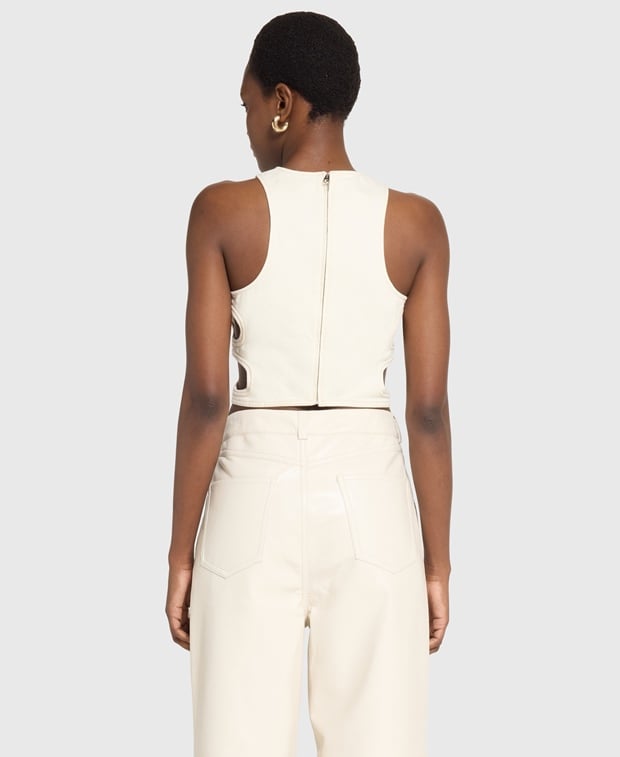 Chloé Crop top White Gold