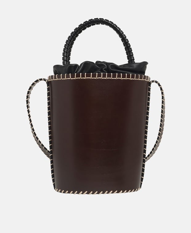 Chloé Leather bucketbag Brown