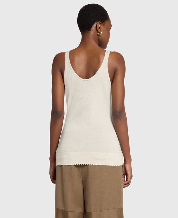 Chloé Woolen top Beige