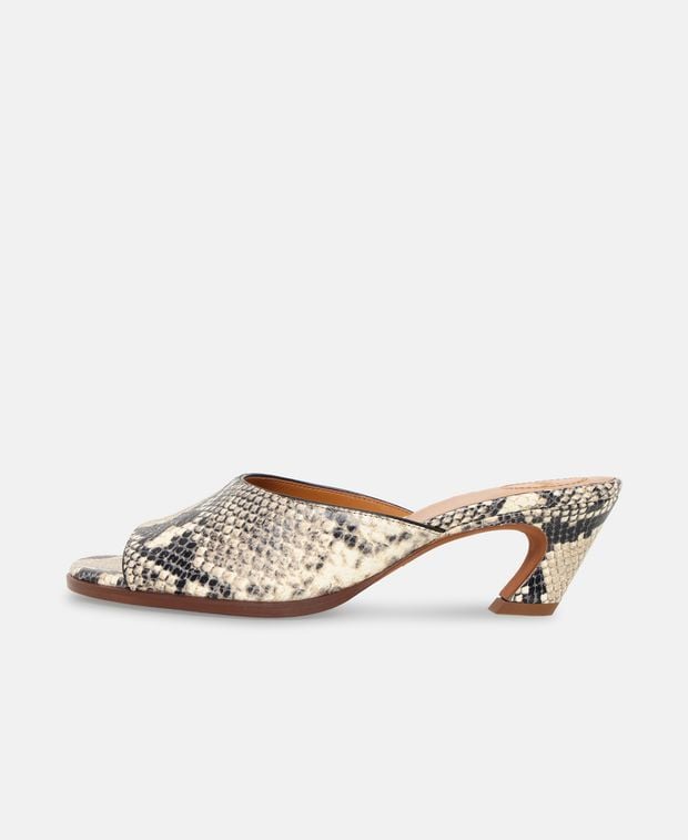 Chloé Oli Mules Grey
