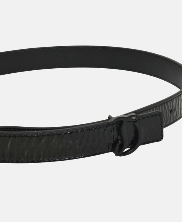Christian Louboutin Reversible leather belt Loubi 54