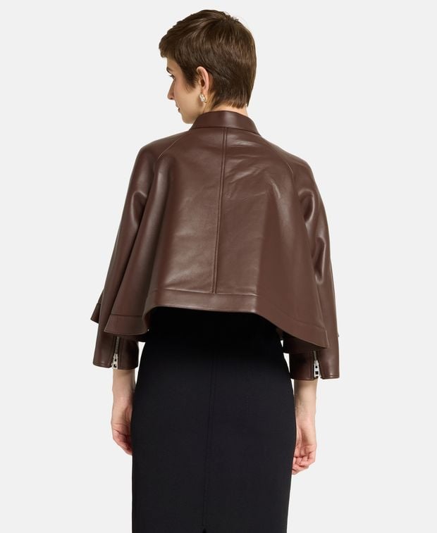 Loewe Lamb's leather jacket Trapeze