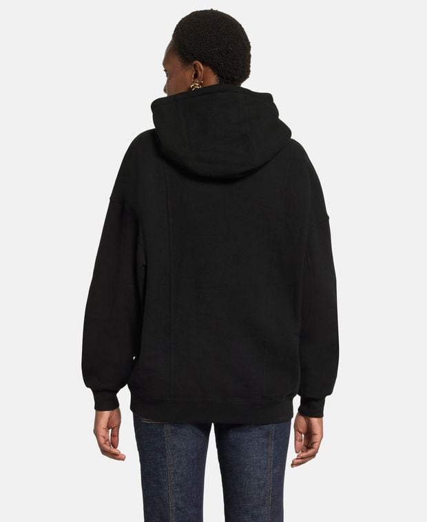 Saint Laurent Hoodie Col Montant