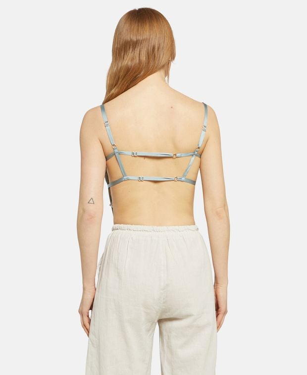 CULT GAIA Satin top Meadow