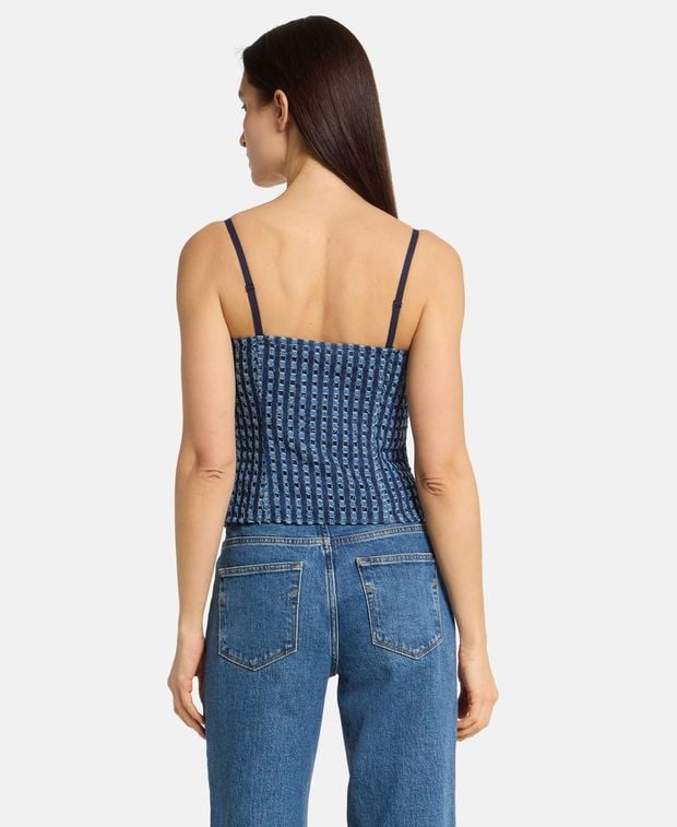 CULT GAIA Denim blouse Aurelia
