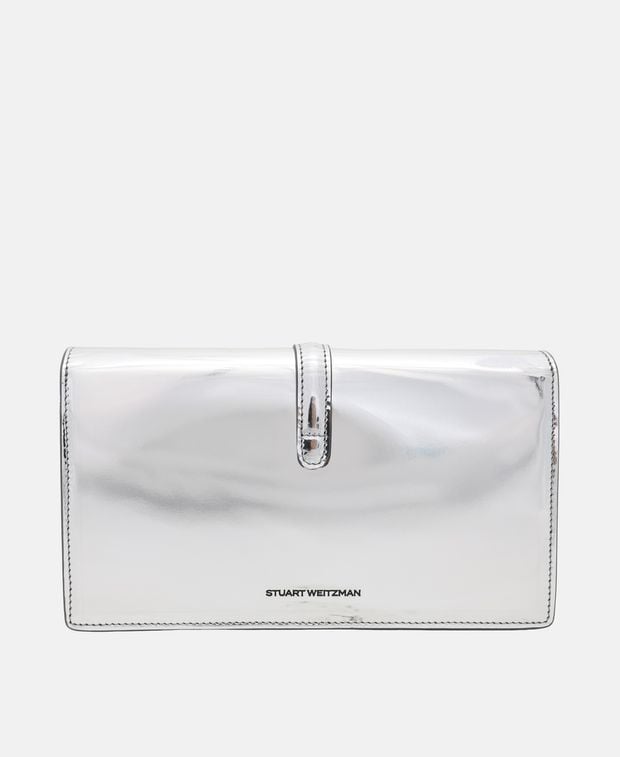 Stuart Weitzman Leather clutch Posh