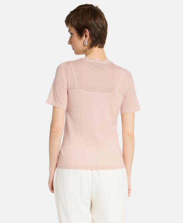 arch4 Cashmere short-sleeved pullover Emberlynn