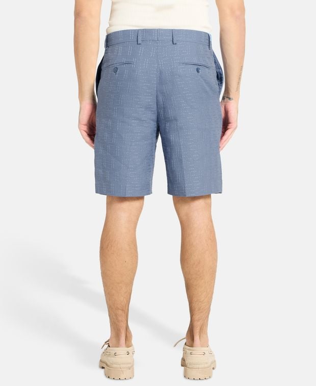 Fendi Linen-blend shorts
