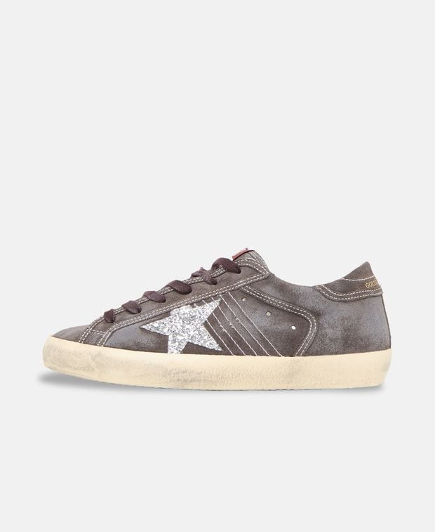Golden Goose Deluxe Brand Super-Star Classic Sneakers Maroon