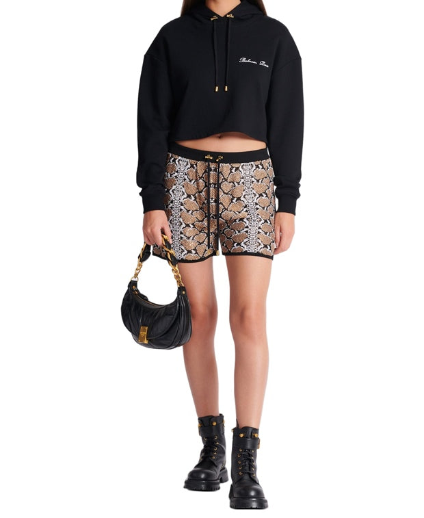 Balmain Hooded sweat jacket