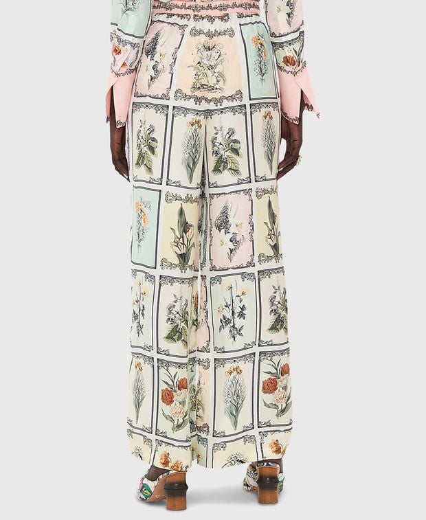 Camilla Silk trousers