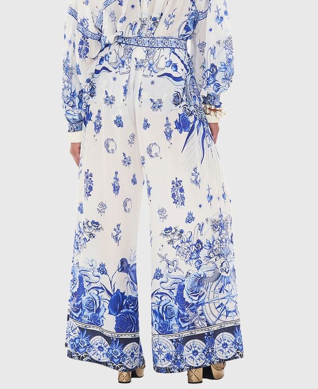 Camilla Silk trousers