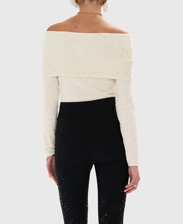 Camilla Wool jumper Putty