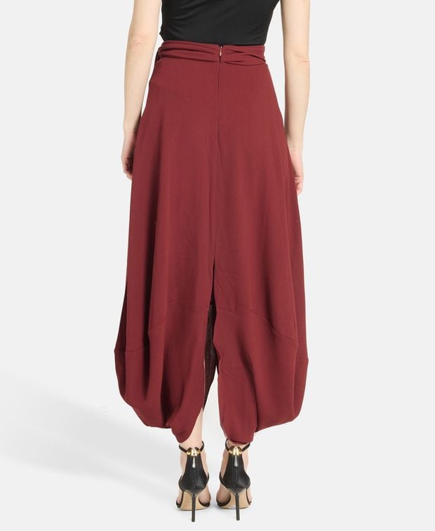 Jacquemus Wool skirt Burgundy