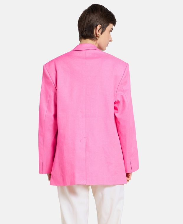 Jacquemus Linen-blend blazer La veste d'homme