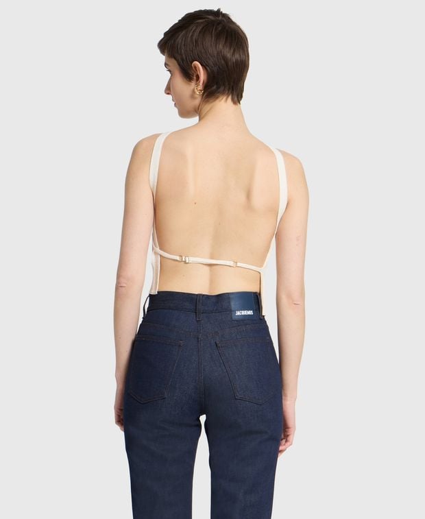 Jacquemus Linen top Off-white