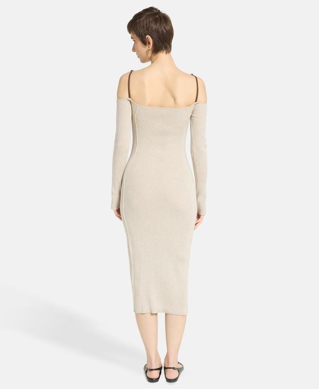 Jacquemus Linen-blend dress