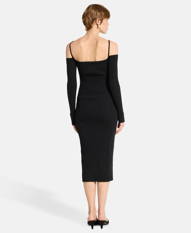 Jacquemus Linen-blend dress Sierra