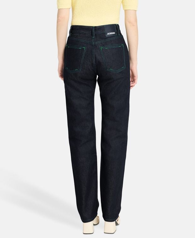 Jacquemus Straight-leg jeans Yelo