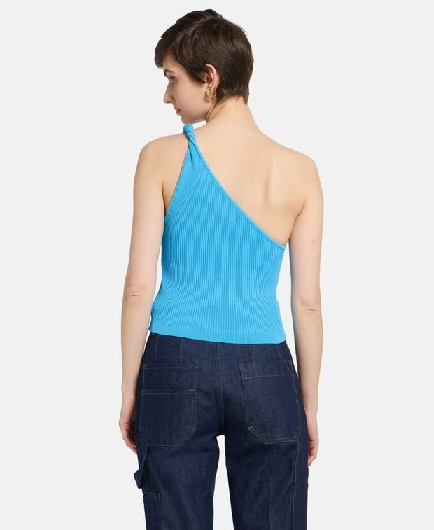 Jacquemus One shoulder top La Maille Acen