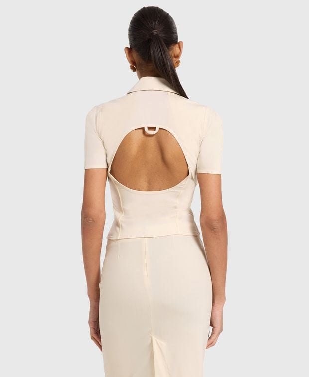 Jacquemus Wool blouse Tangelo