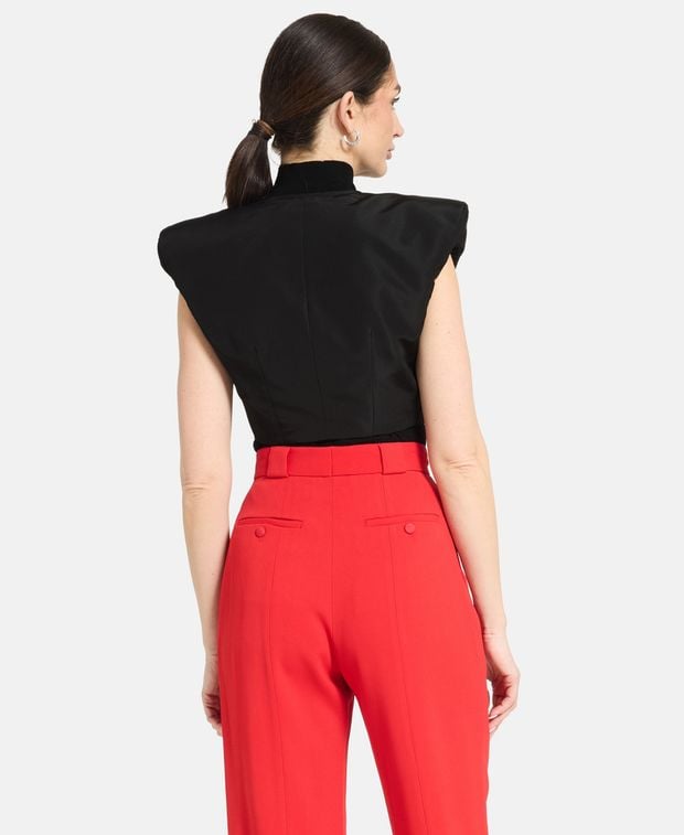 Dolce & Gabbana Silk gilet Black