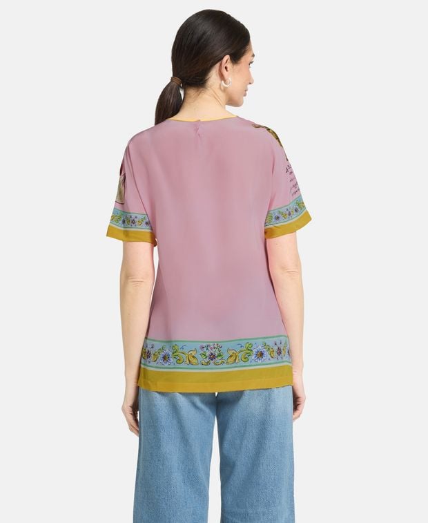 Dolce & Gabbana Silk shirt Pink