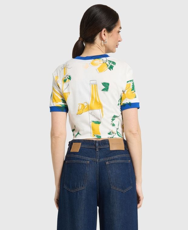 Dolce & Gabbana T-shirt Italiana FDO Panna