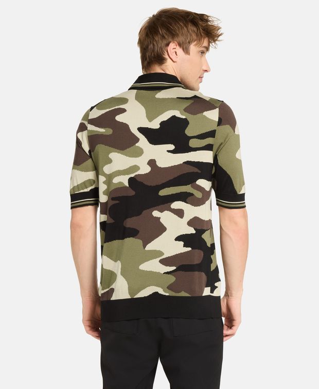Dolce & Gabbana Silk polo shirt