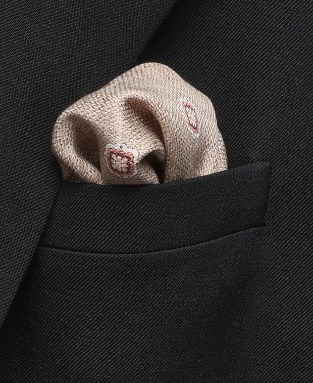 Brunello Cucinelli Silk pocket square