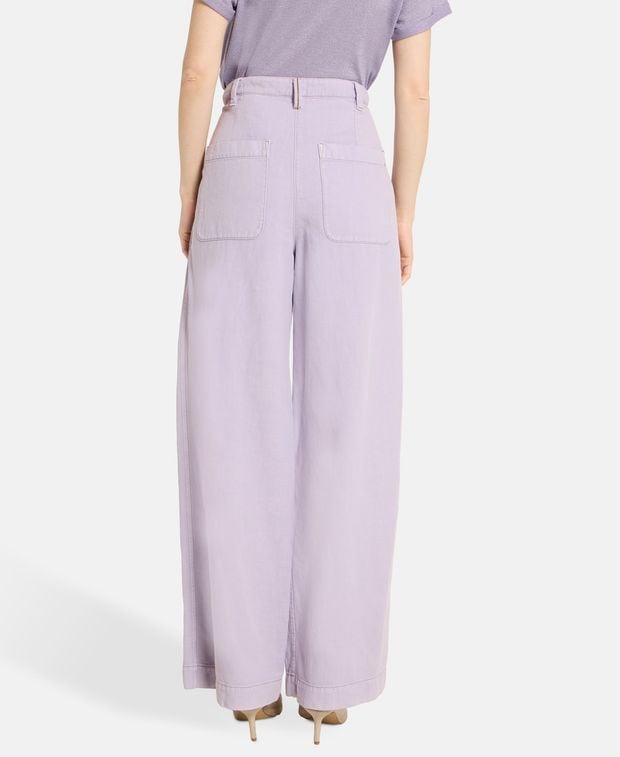 Brunello Cucinelli Linen-blend trousers