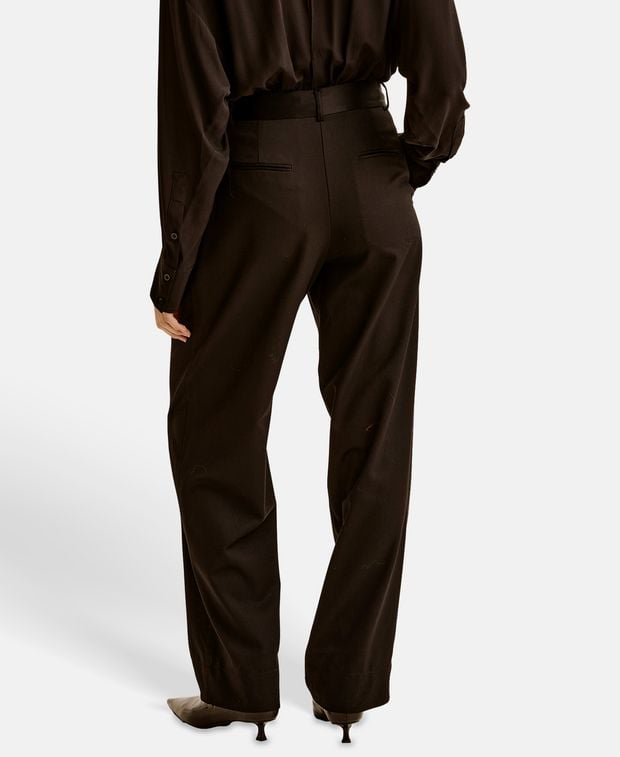 Esse Studios Wool-blend trousers Tux