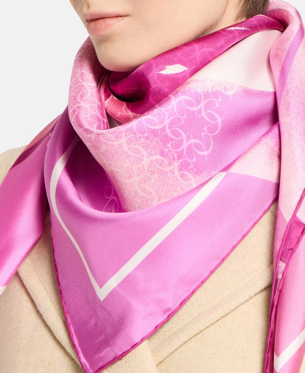 Elie Saab Silk square scarf