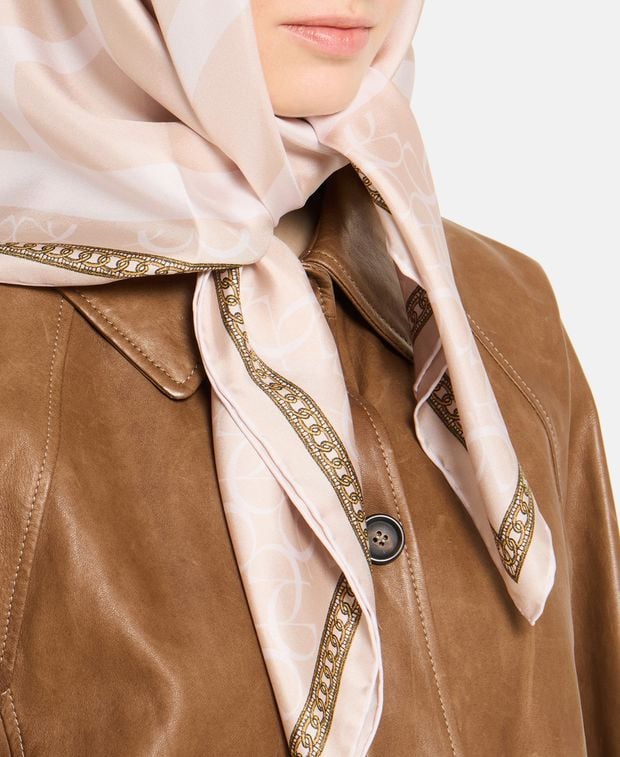 Elie Saab Silk square scarf