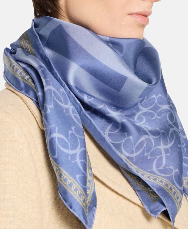 Elie Saab Silk square scarf