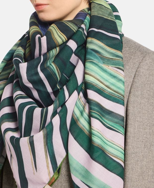Elie Saab Silk-blend square scarf