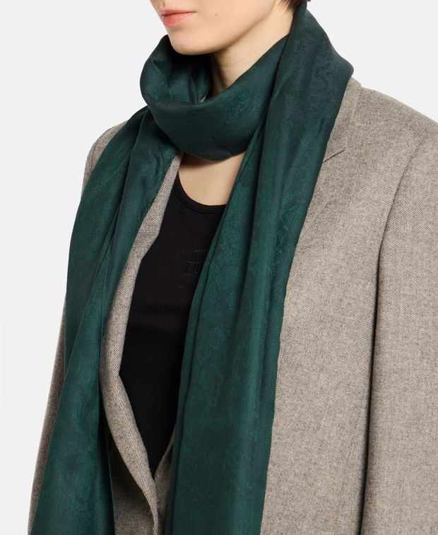 Elie Saab Silk-blend scarf
