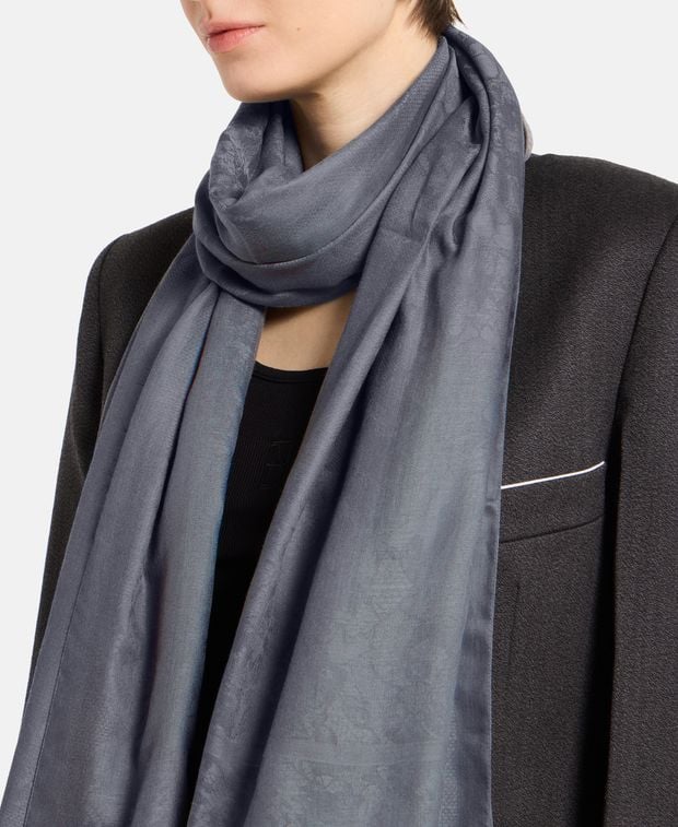 Elie Saab Silk-blend scarf