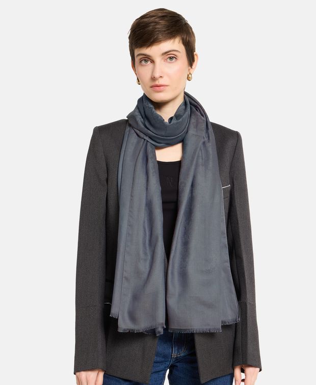 Elie Saab Silk-blend scarf