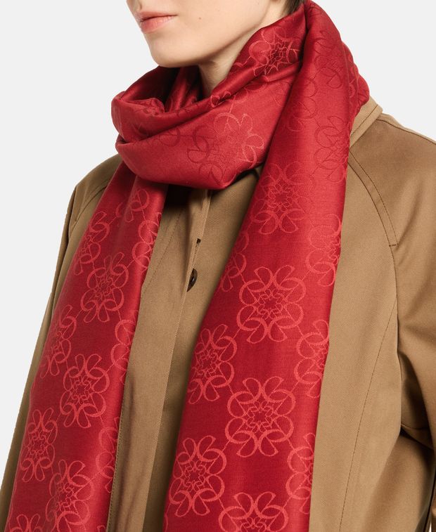 Elie Saab Silk-blend scarf
