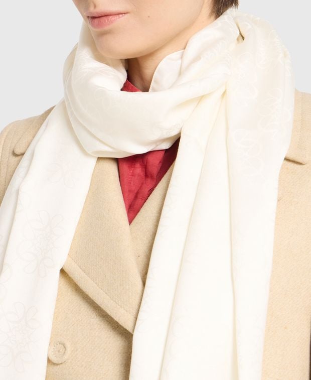 Elie Saab Silk-blend scarf