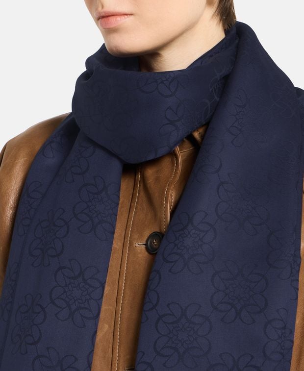 Elie Saab Silk-blend scarf