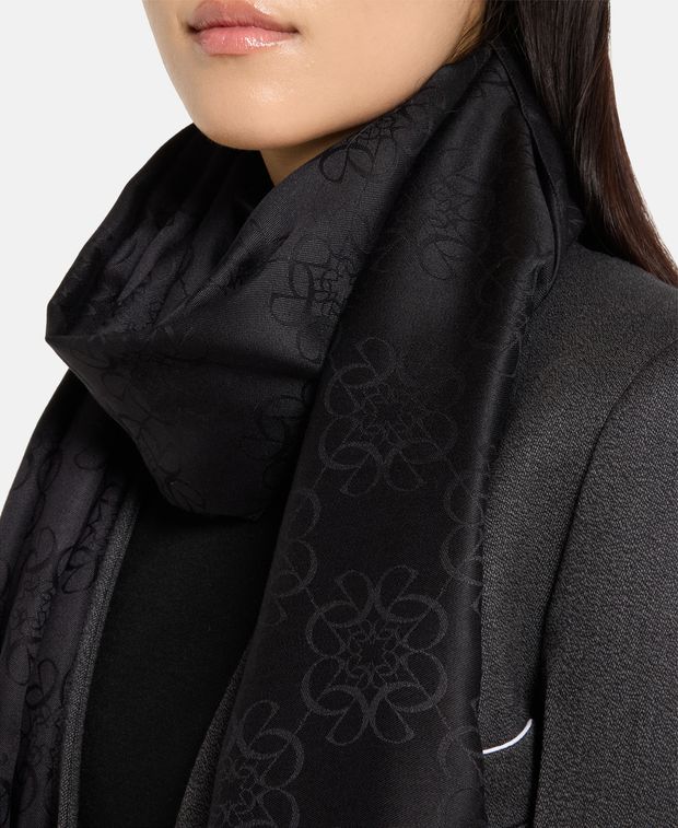 Elie Saab Silk-blend scarf